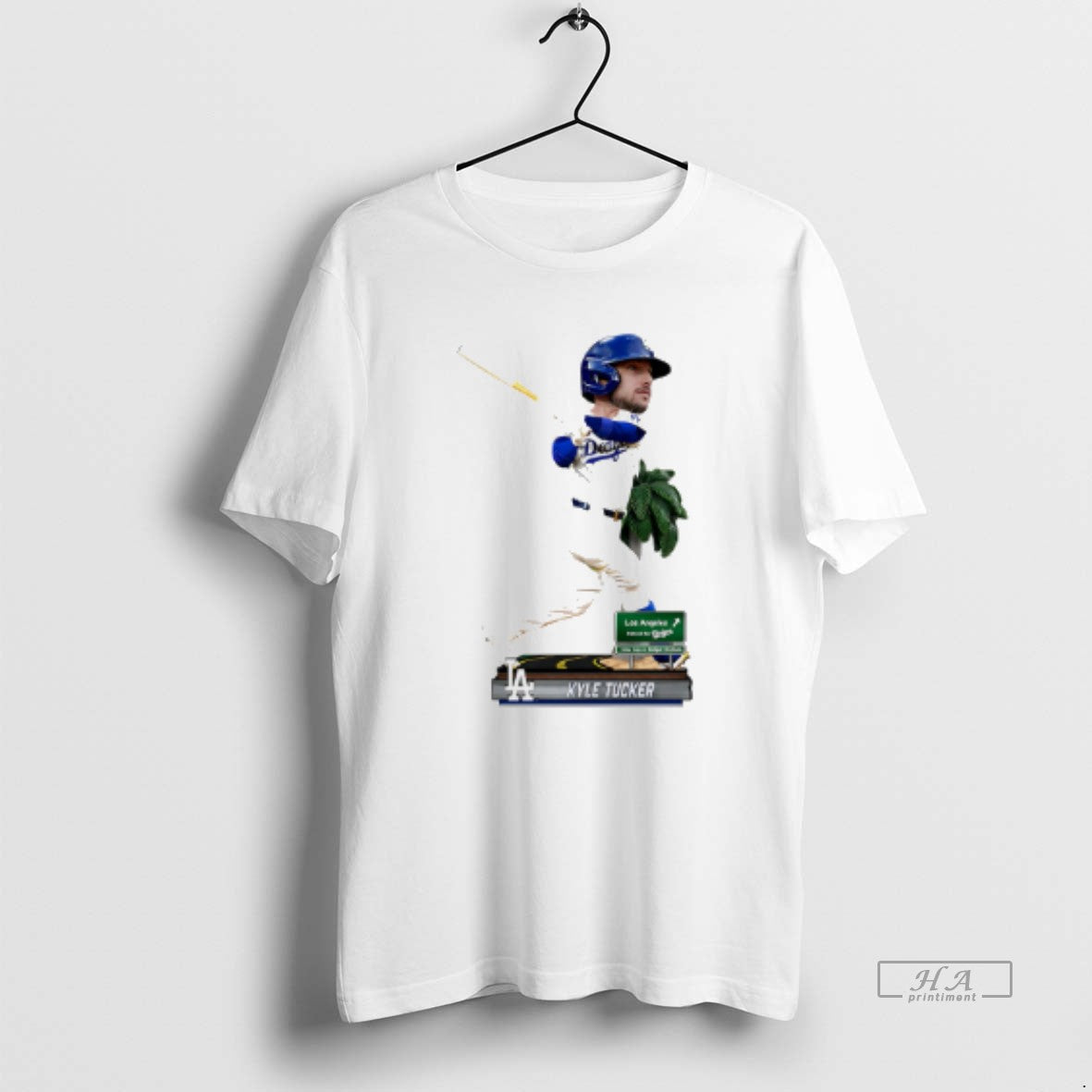 Official Kyle Tucker Los Angeles Dodgers Next Stop Caricature