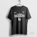 Official Las Vegas Raiders X Ucme John Cena Never Give Up 2 Sided