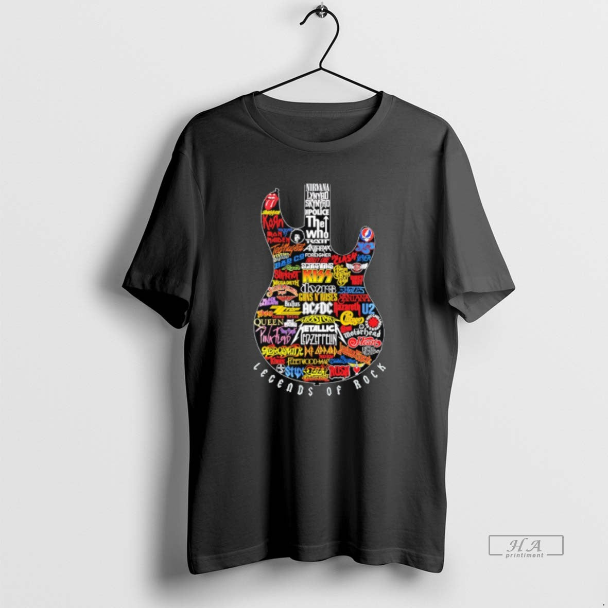 Official Legends Of Rock Collections Etc Colorful Guitar