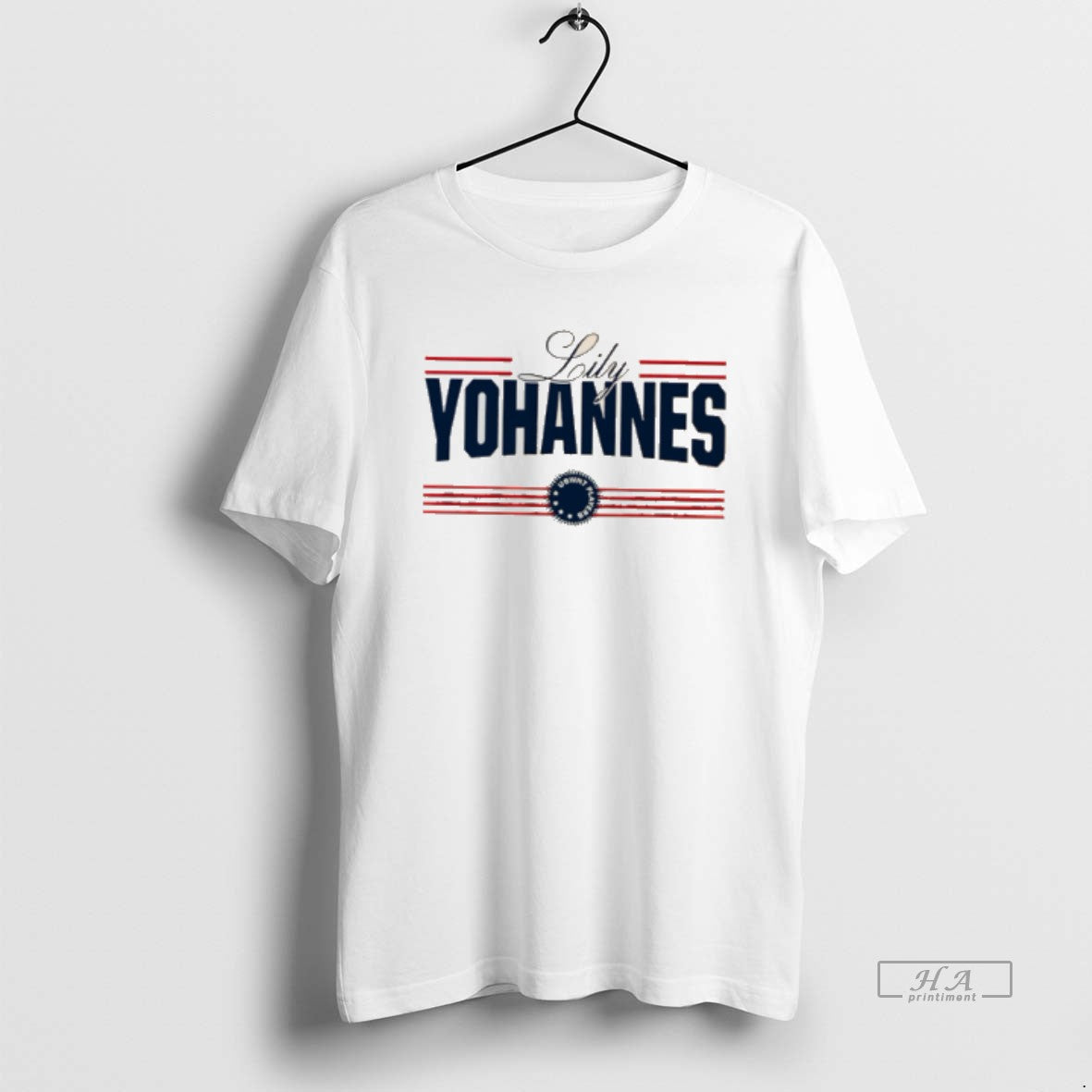 Official Lily Yohannes Uswnt Players Stars Stripes Tee