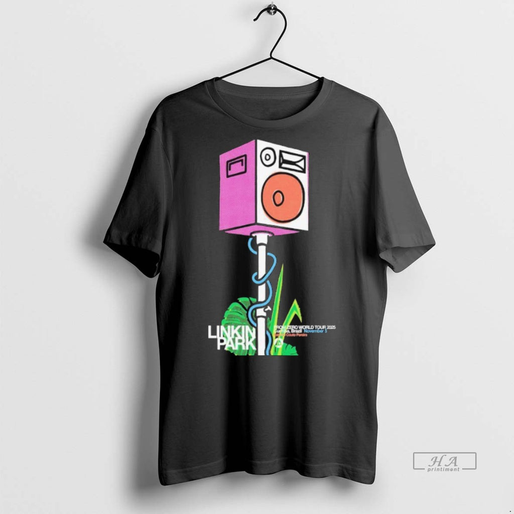 Official Linkin Park From Zero Tour 2025 Estadio Couto Pereira Curitiba Nov 5 Shirt