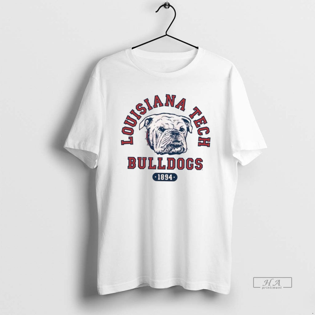 Official Louisiana Tech Bulldogs Retro Bulldog Logo 1984