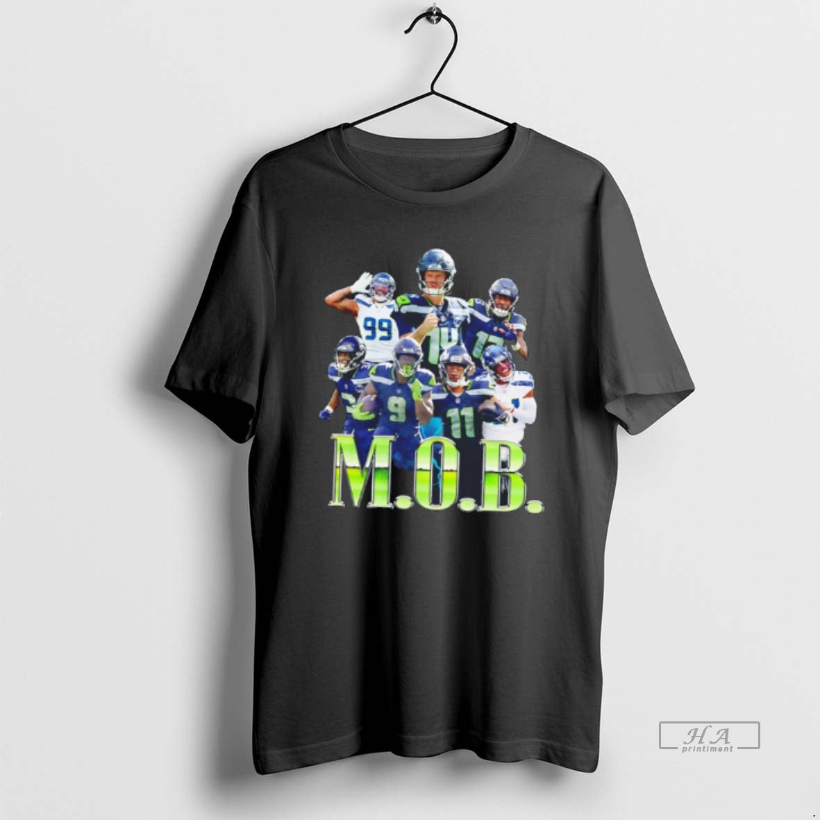 Official Mob Seattle Seahawks Graphic Tee