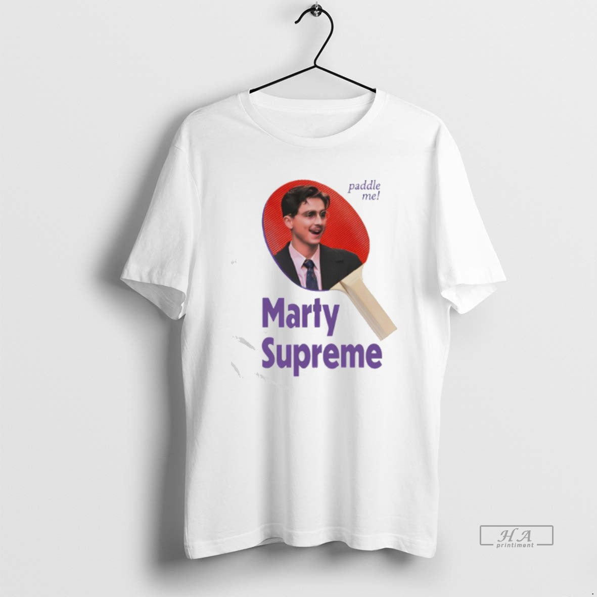 Official Marty Supreme Paddle Me Graphic