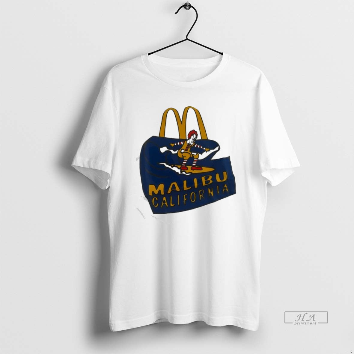 Official Mcdonalds Malibu California Graphic