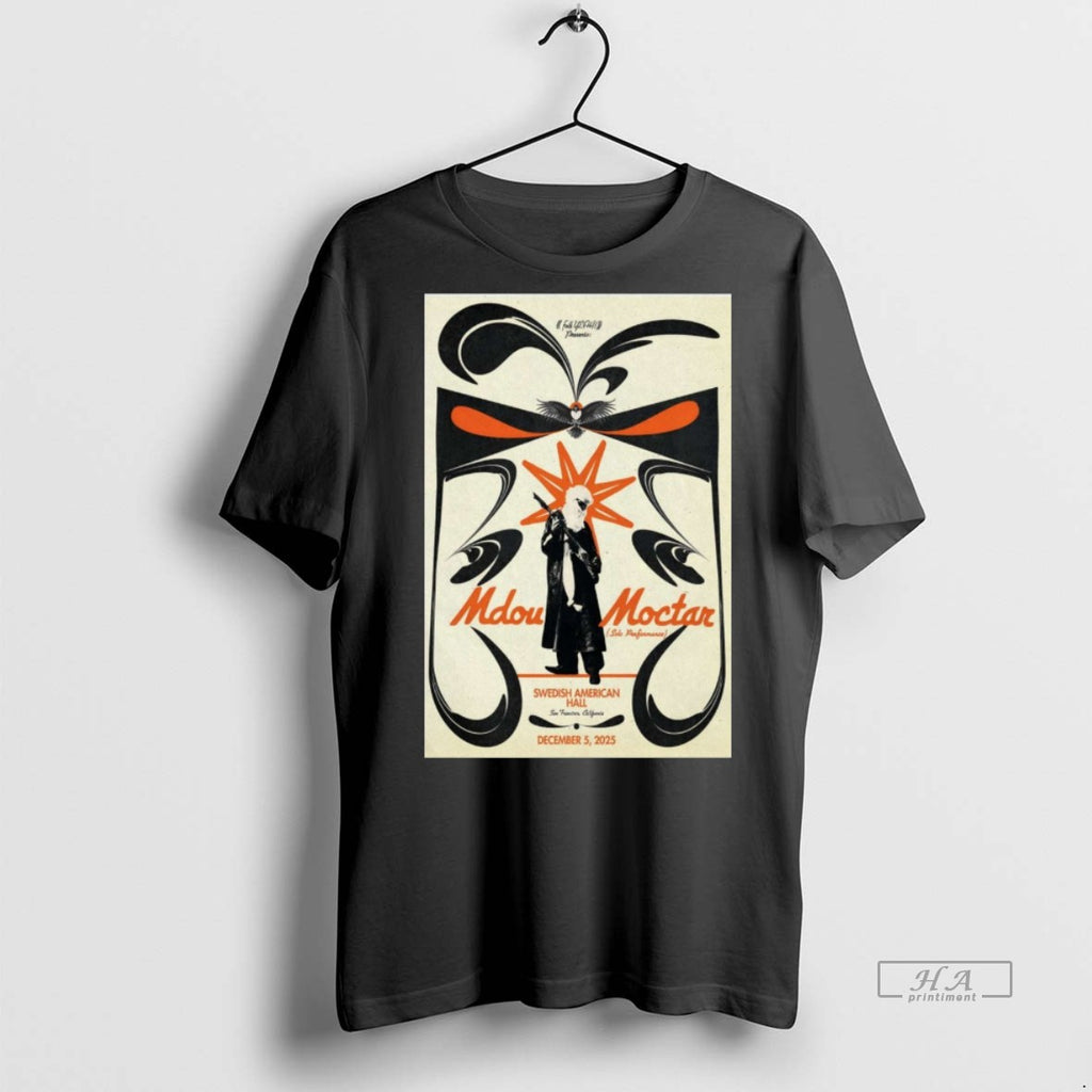 Official Mdou Moctar December 5 2025 Swedish American Hall Event Shirt