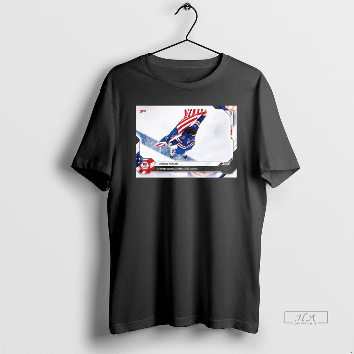 Official Megan Keller Ot Winner Delivers Olympic Gold To Team Usa Topps Now