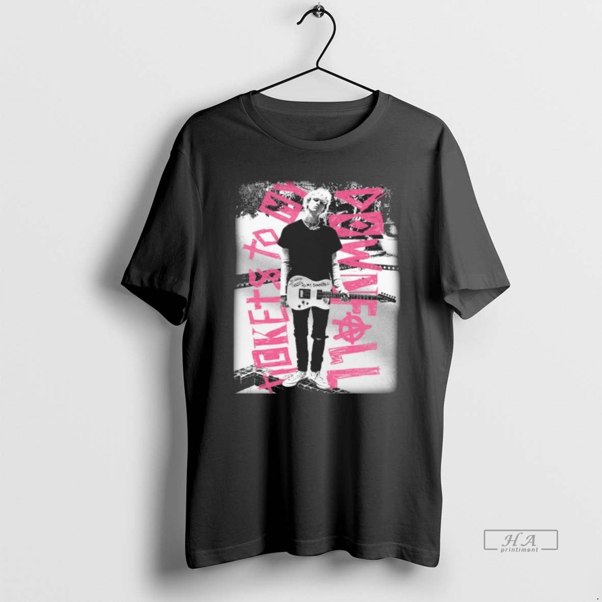 Official Mgk Merch Tickets To My Downfall Anniversary Reflective
