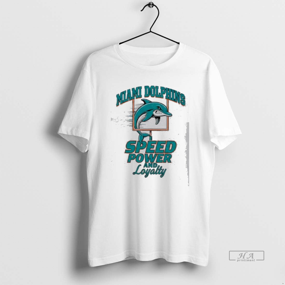 Official Miami Dolphins Football Speed Power And Loyalty