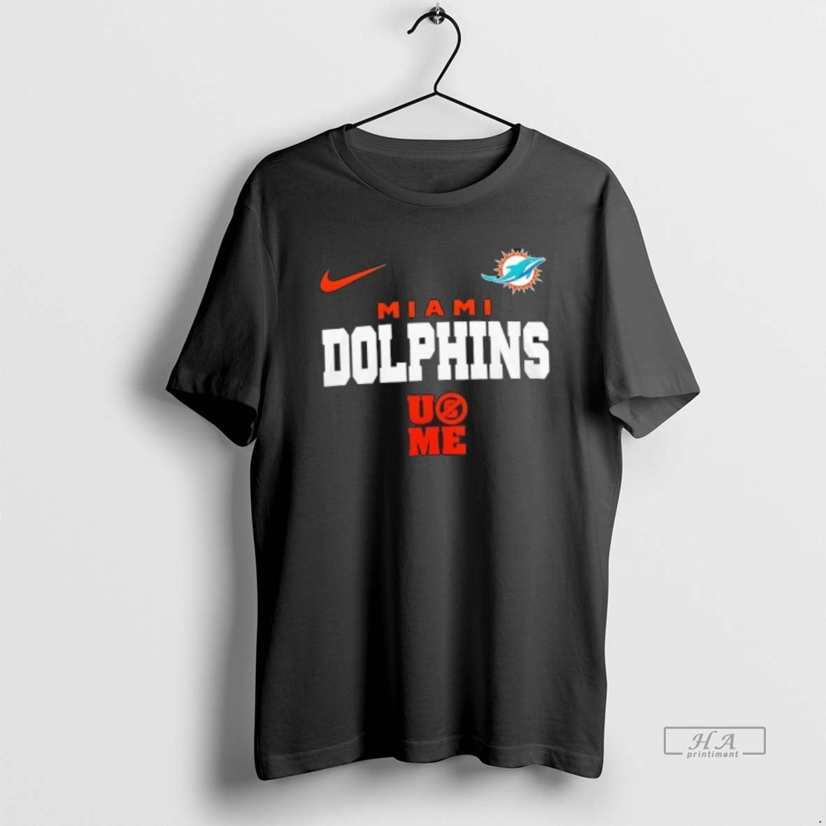 Official Miami Dolphins X Ucme John Cena Never Give Up 2 Sided