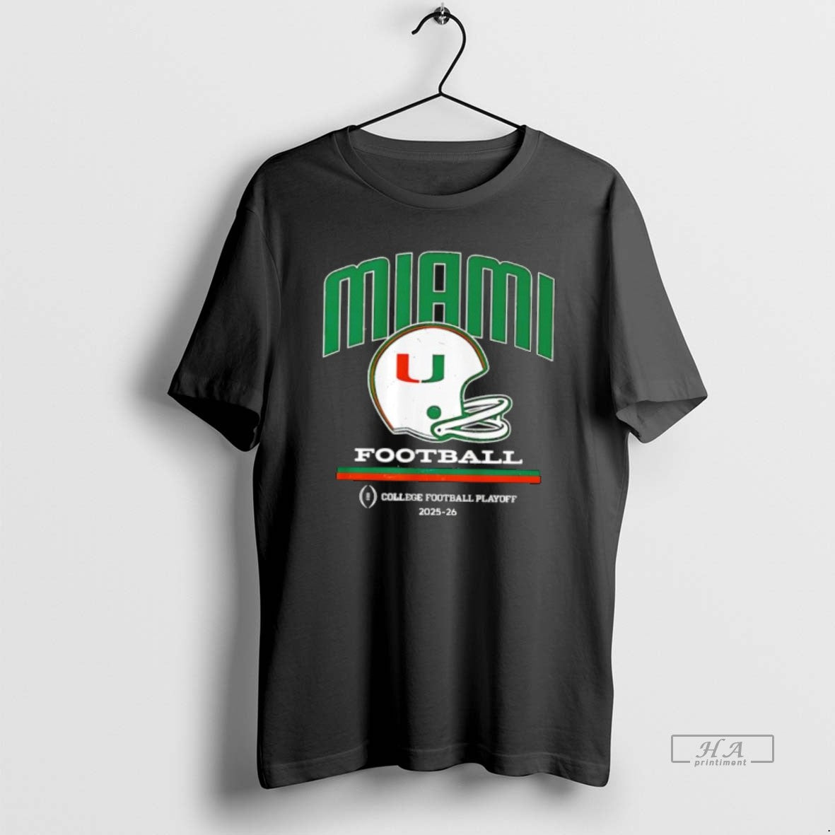Official Miami Hurricanes Helmet College Footballl Playoff 2025 26