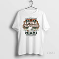 Official Miami Hurricanes National Championship 2026 College Football Playoff Champions