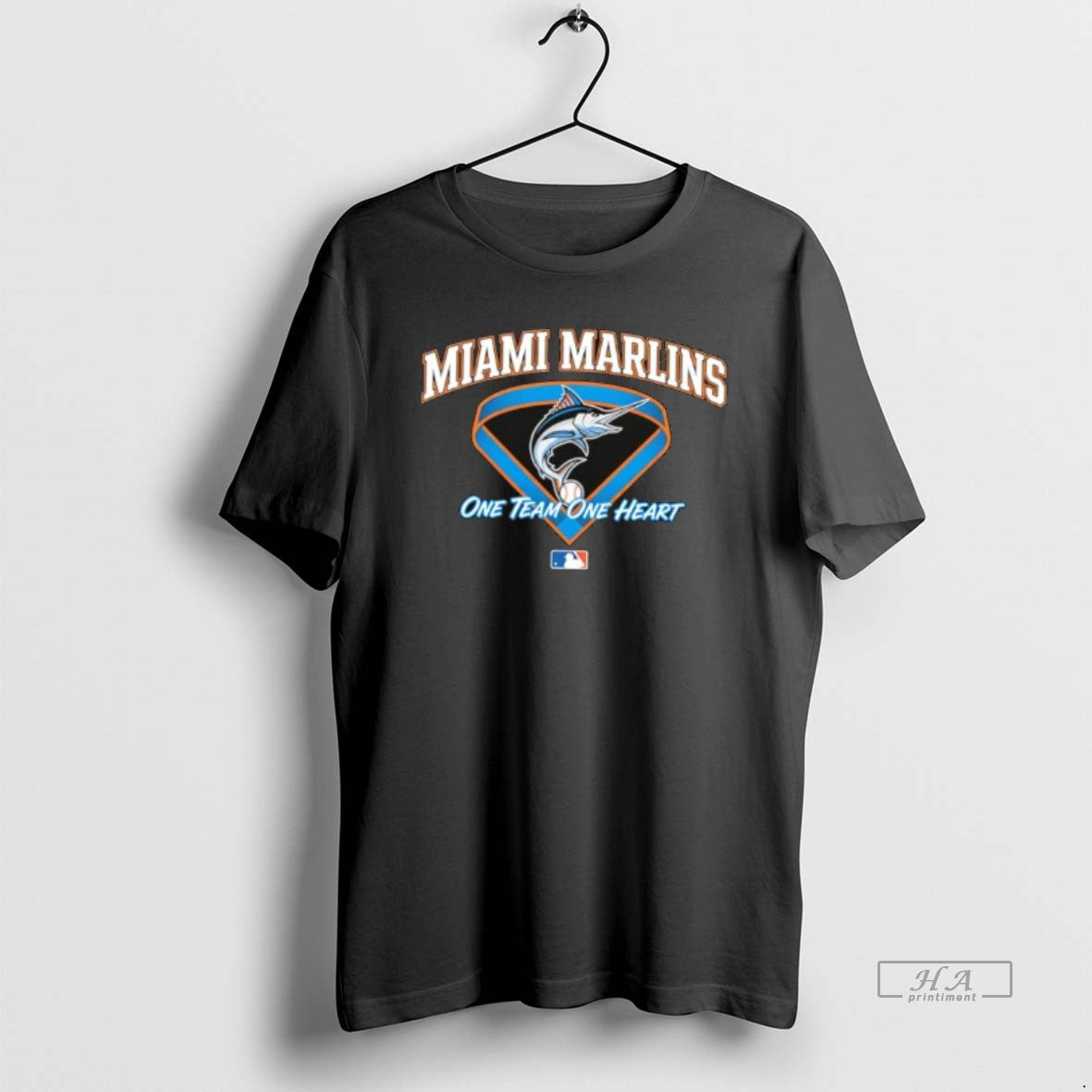 Official Miami Marlins One Team One Heart Mlb