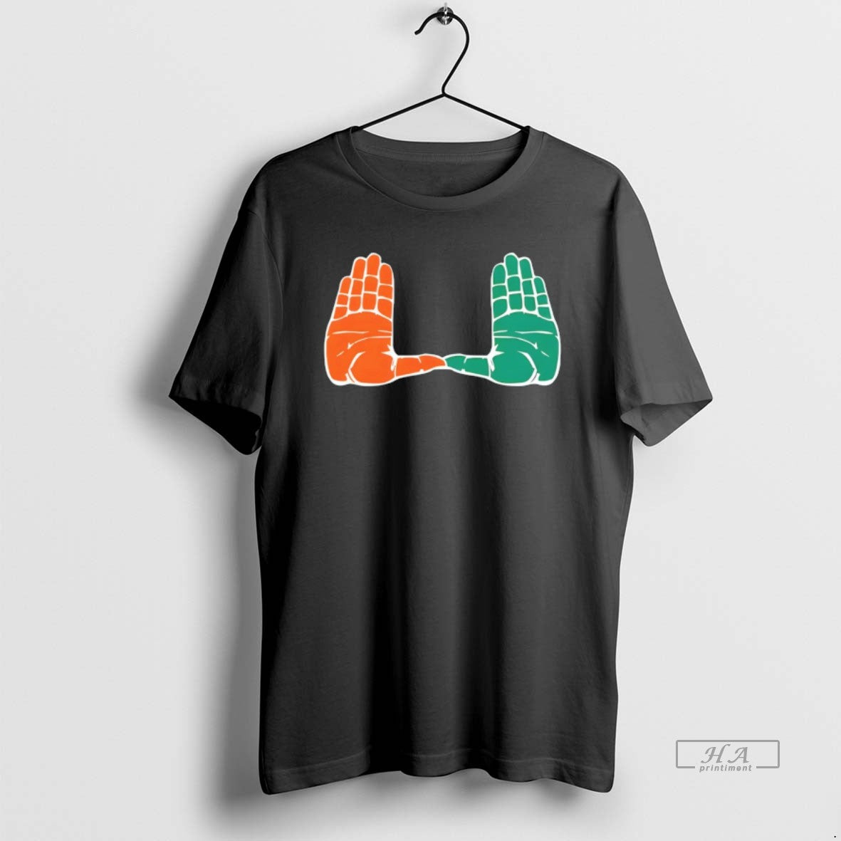 Official Miami U Hand Sign Miami Hurricanes College Football Game Day 2026