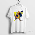 Official Michigan Basketball Morez Johnson Jr The Rezolution Caricature