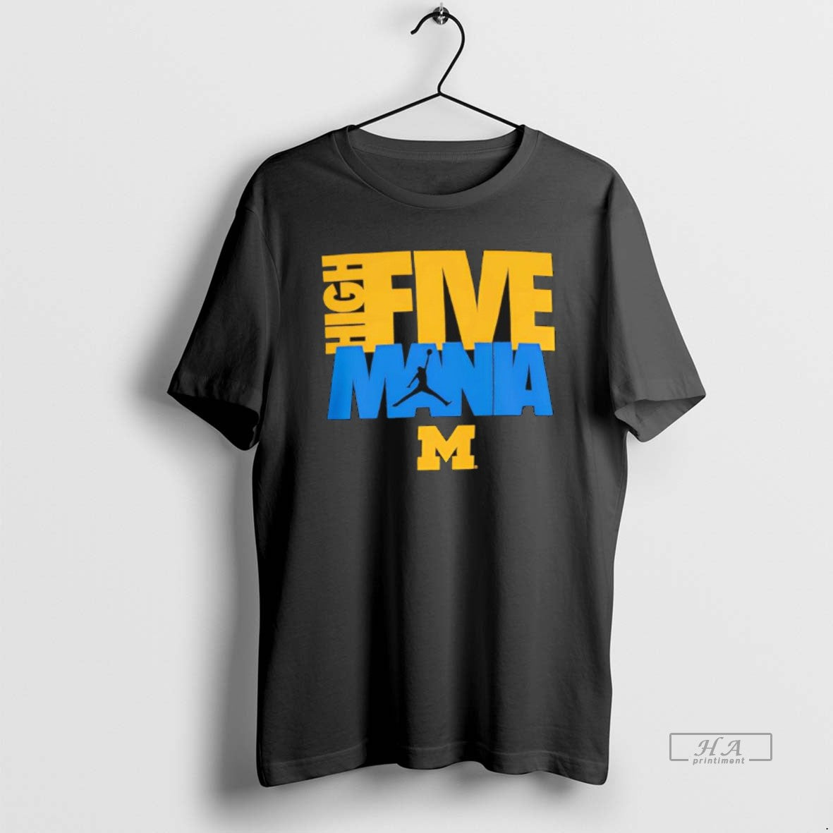 Official Michigan Wolverines Jordan High Five Graphic