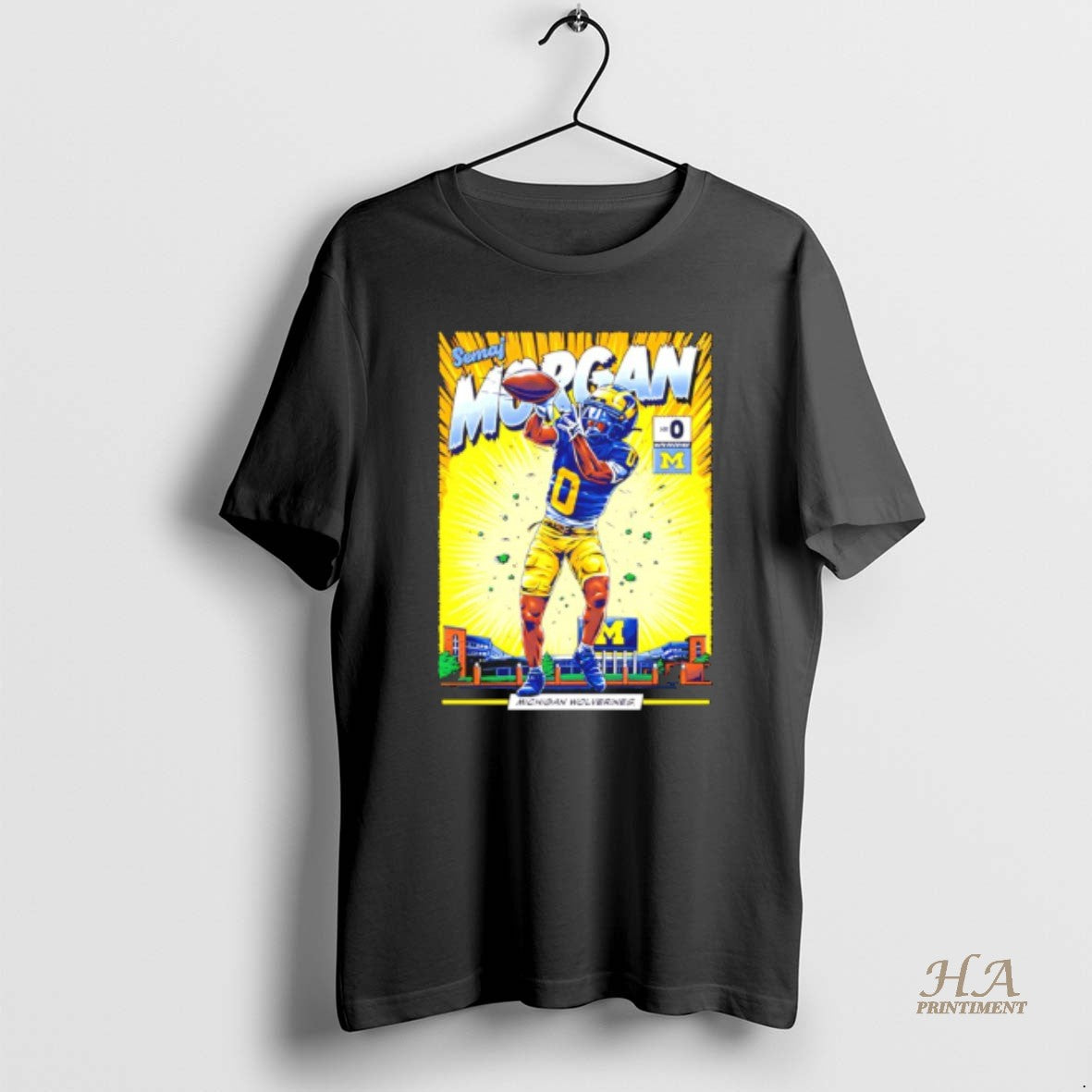 Official Michigan Wolverines Semaj Morgan No 0 Comic