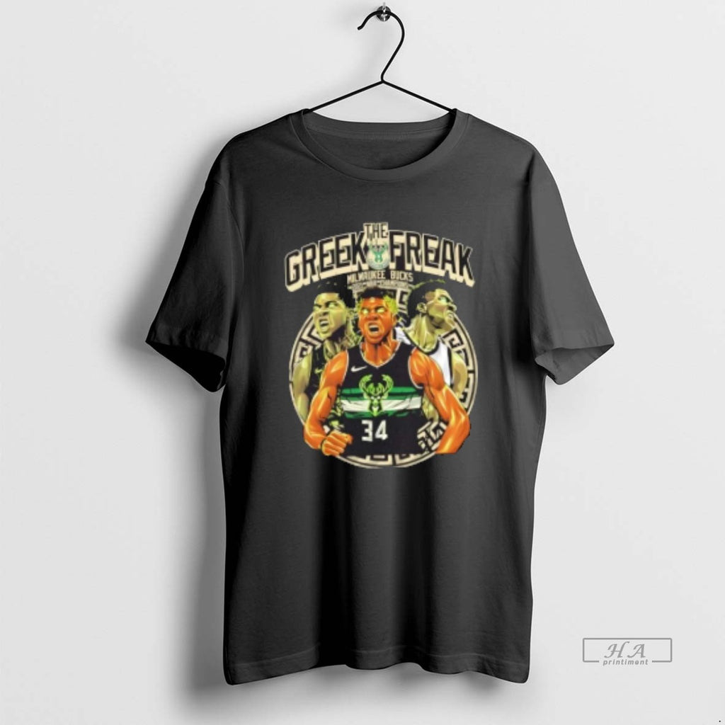 Official Milwaukee Bucks Giannis Greek Freak Antetokounmpo