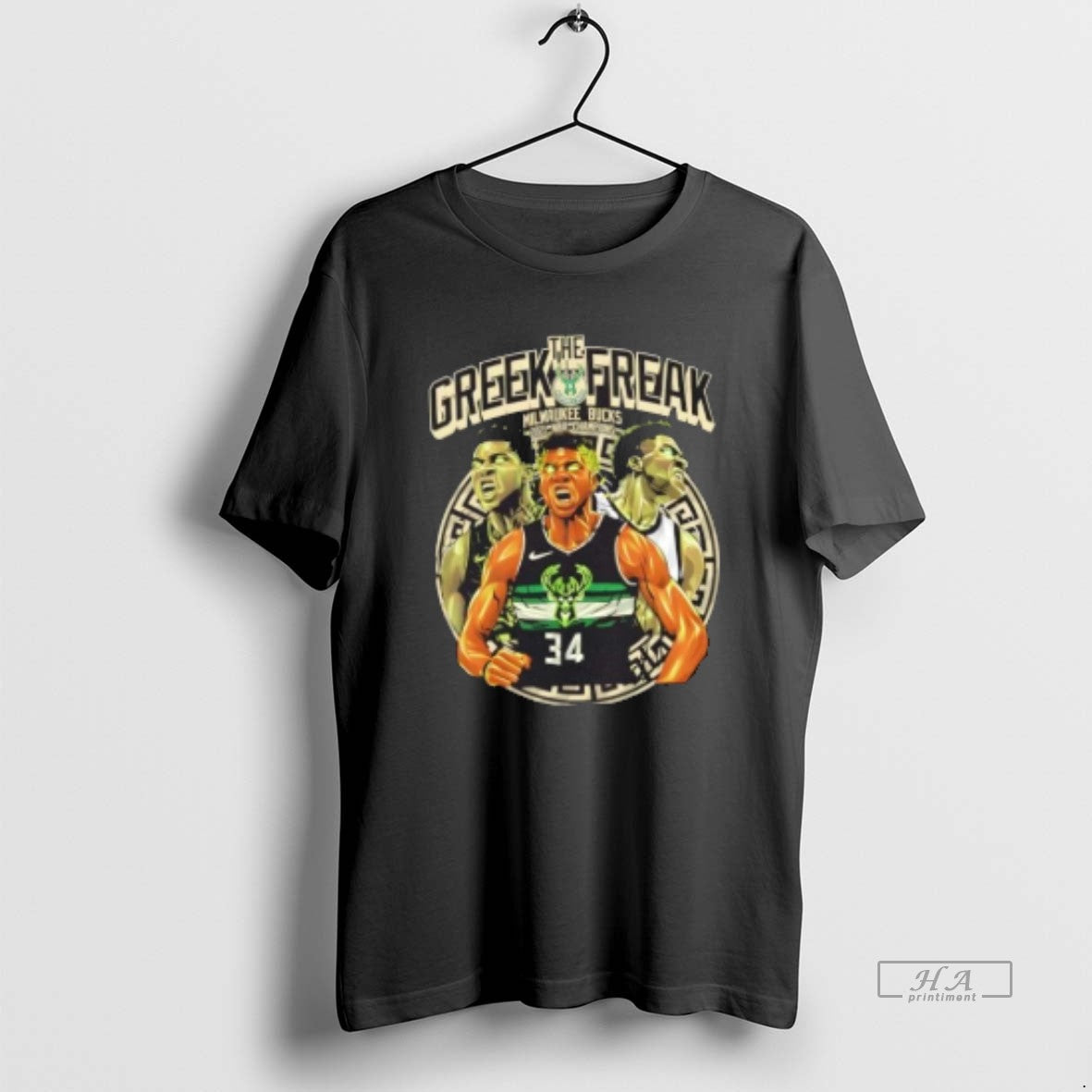 Official Milwaukee Bucks Giannis Greek Freak Antetokounmpo