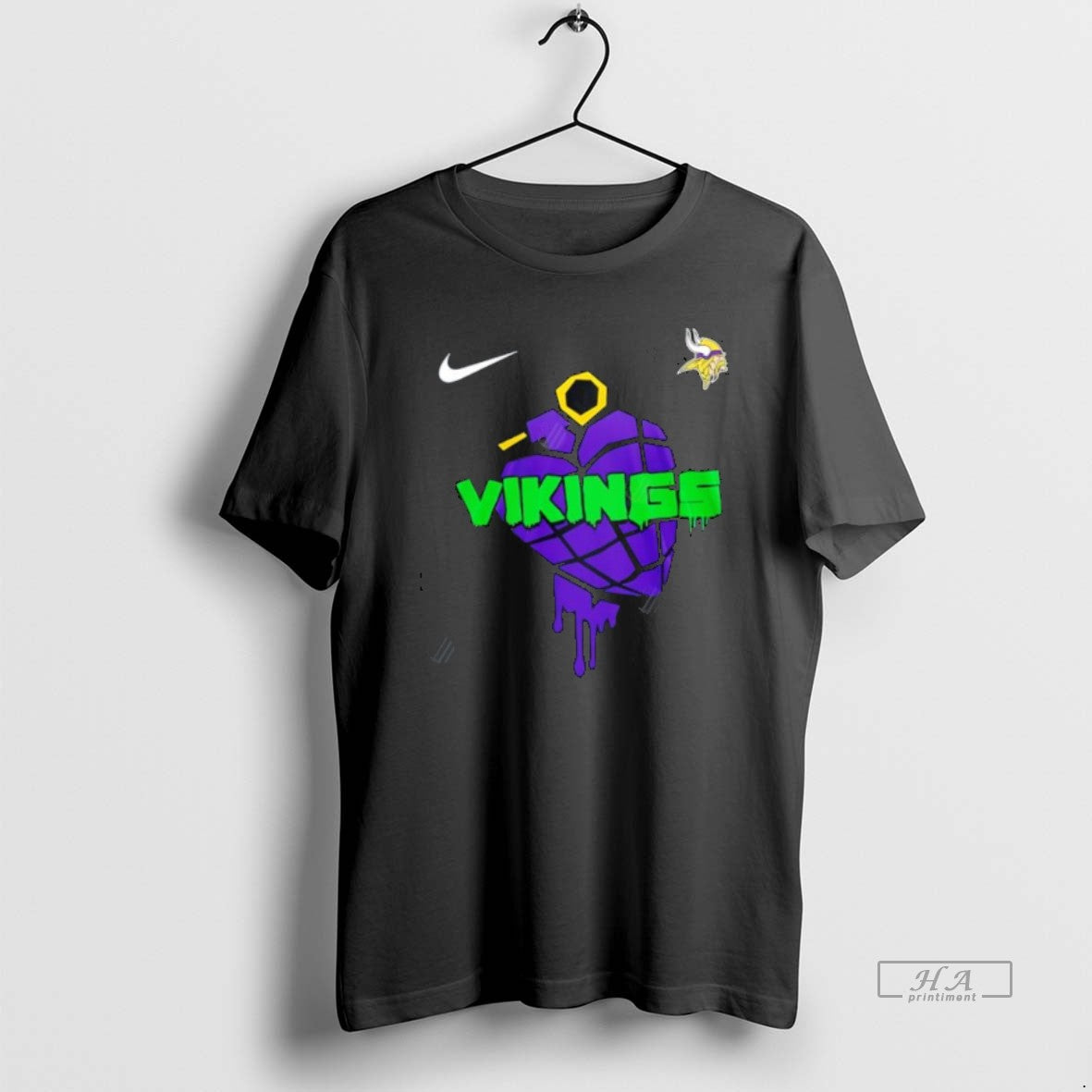 Official Minnesota Vikings Nfl Green Day Football 2026