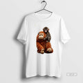 Official Monkey Punch Baby Monkey Holding Plush Toy Graphic Tee