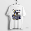 Official Montana State Bobcats 2025 National Champions Mascot City Skyline