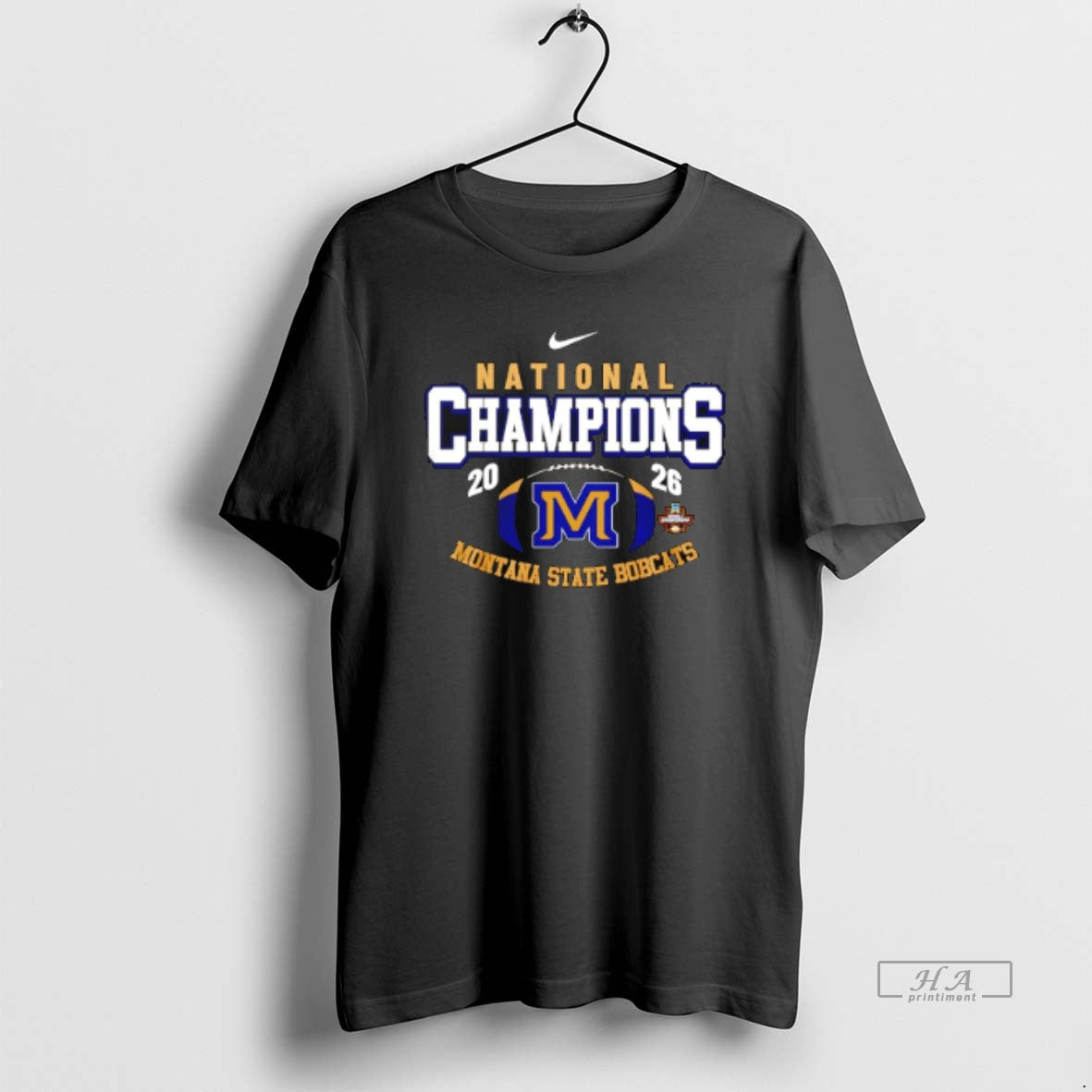 Official Montana State Bobcats Ncaa 2026 National Champions Logo