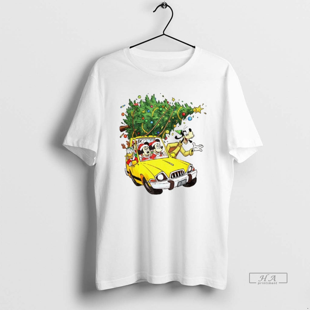 Official Mouse And Friends Truck Christmas Tree Merry Christmas