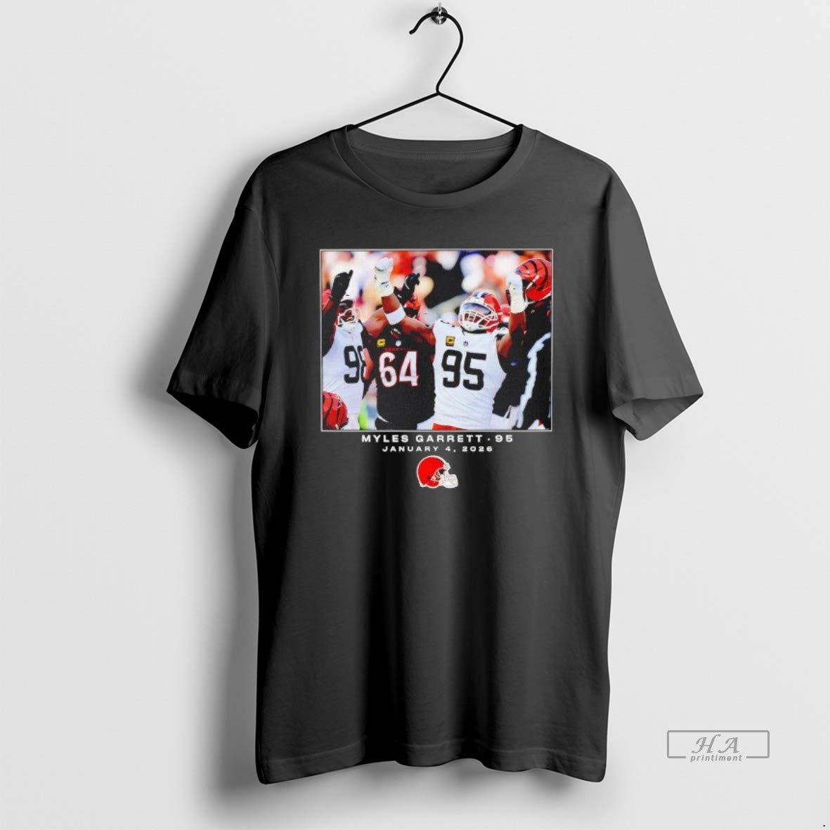 Official Myles Garrett Nfl Flash Features Moment Cleveland Browns