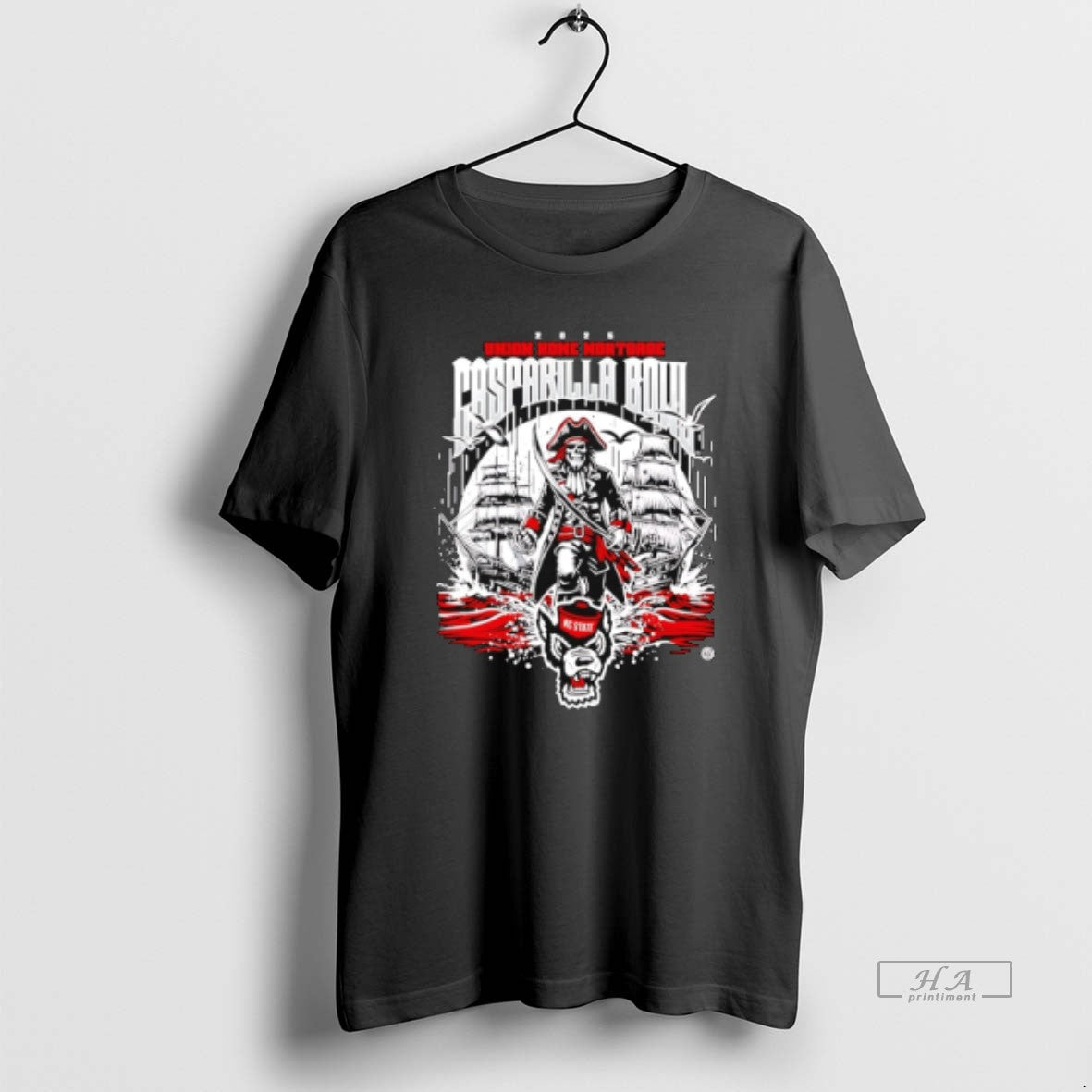 Official Nc State Wolfpack 2025 Gasparilla Bowl Champions Graphic