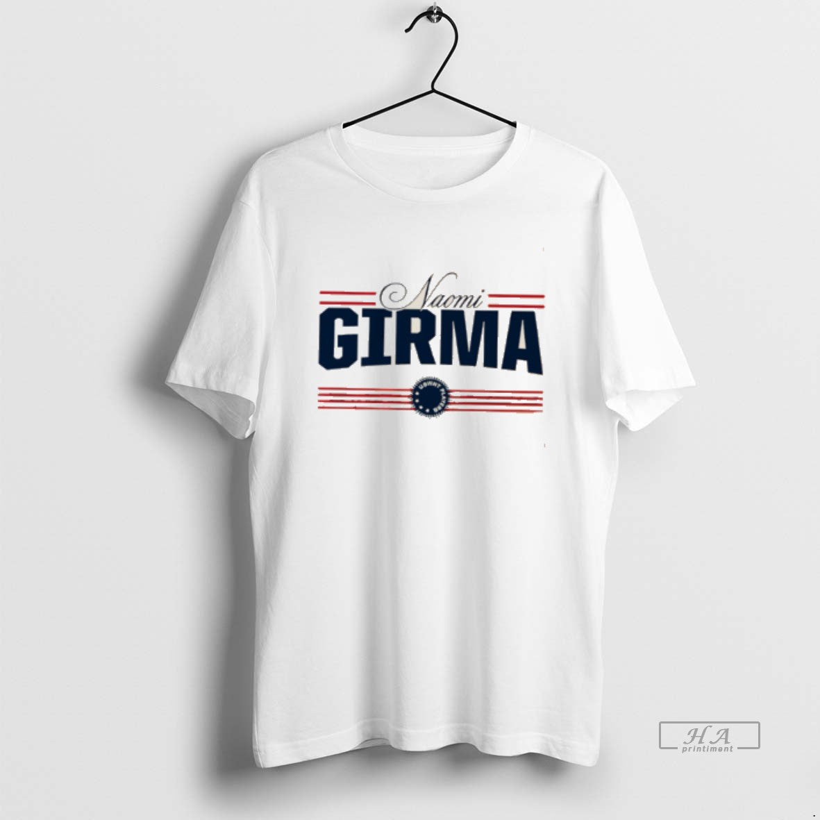Official Naomi Girma Uswnt Players Stars Stripes Tee