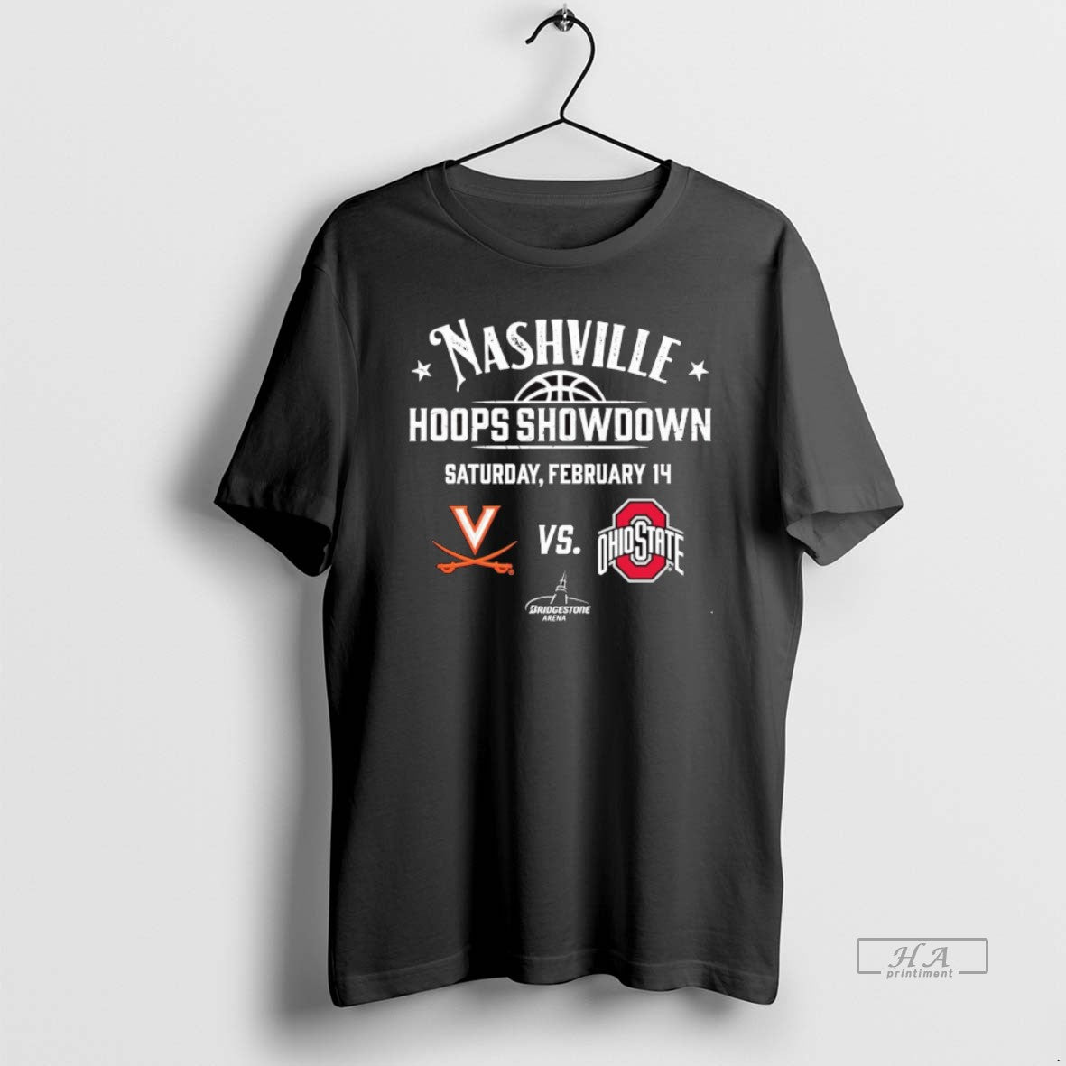 Official Nashville Hoops Showdown Saturday February 14 2025 Virginia Vs Ohio State