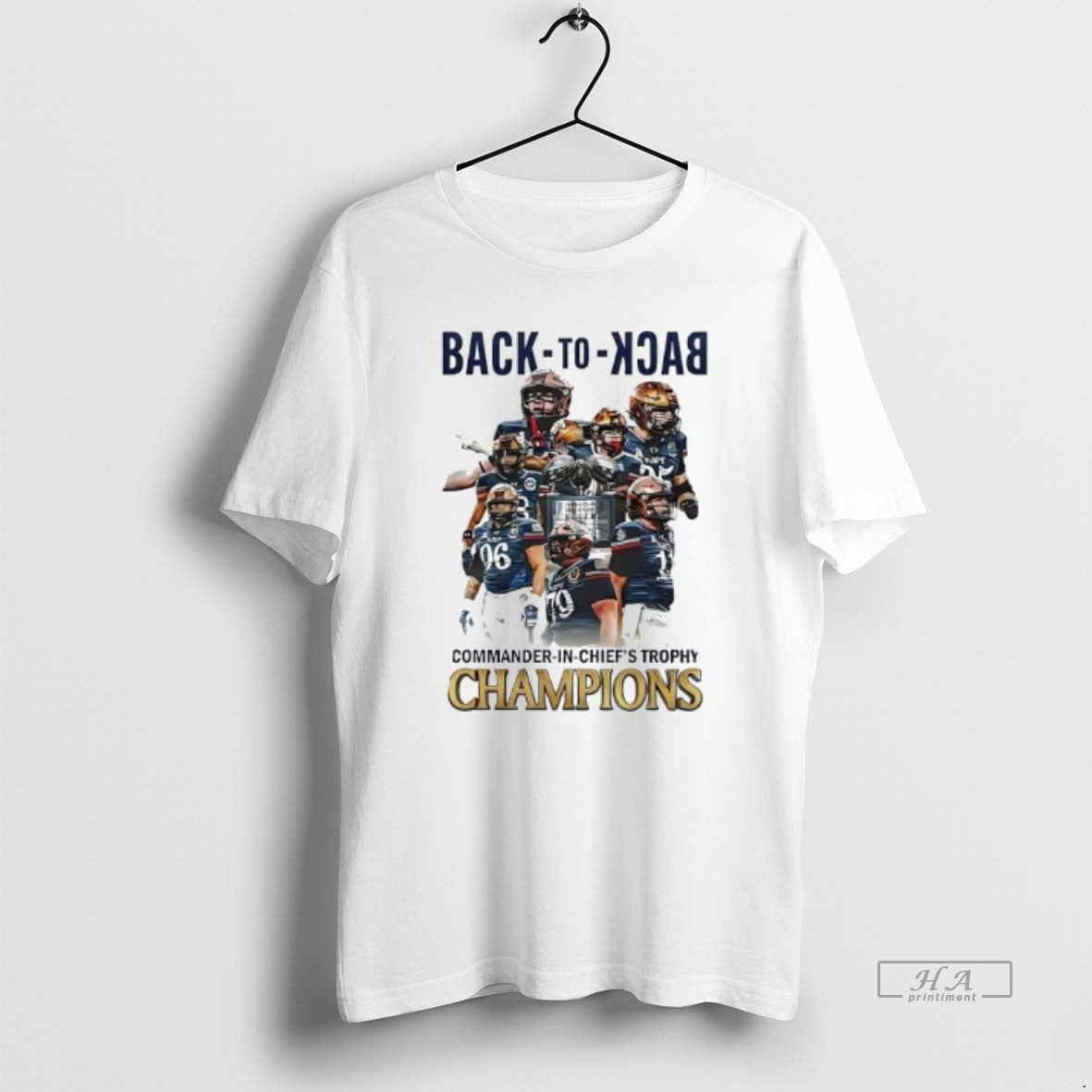 Official Navy Midshipmen Game Back To Back Commander In Chiefs Trophy Champions