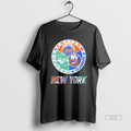 Official New York Islanders New York Mets New York Jets Mashup Logo