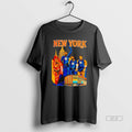 Official New York Knicks Cup Winners Skyline Cartoon