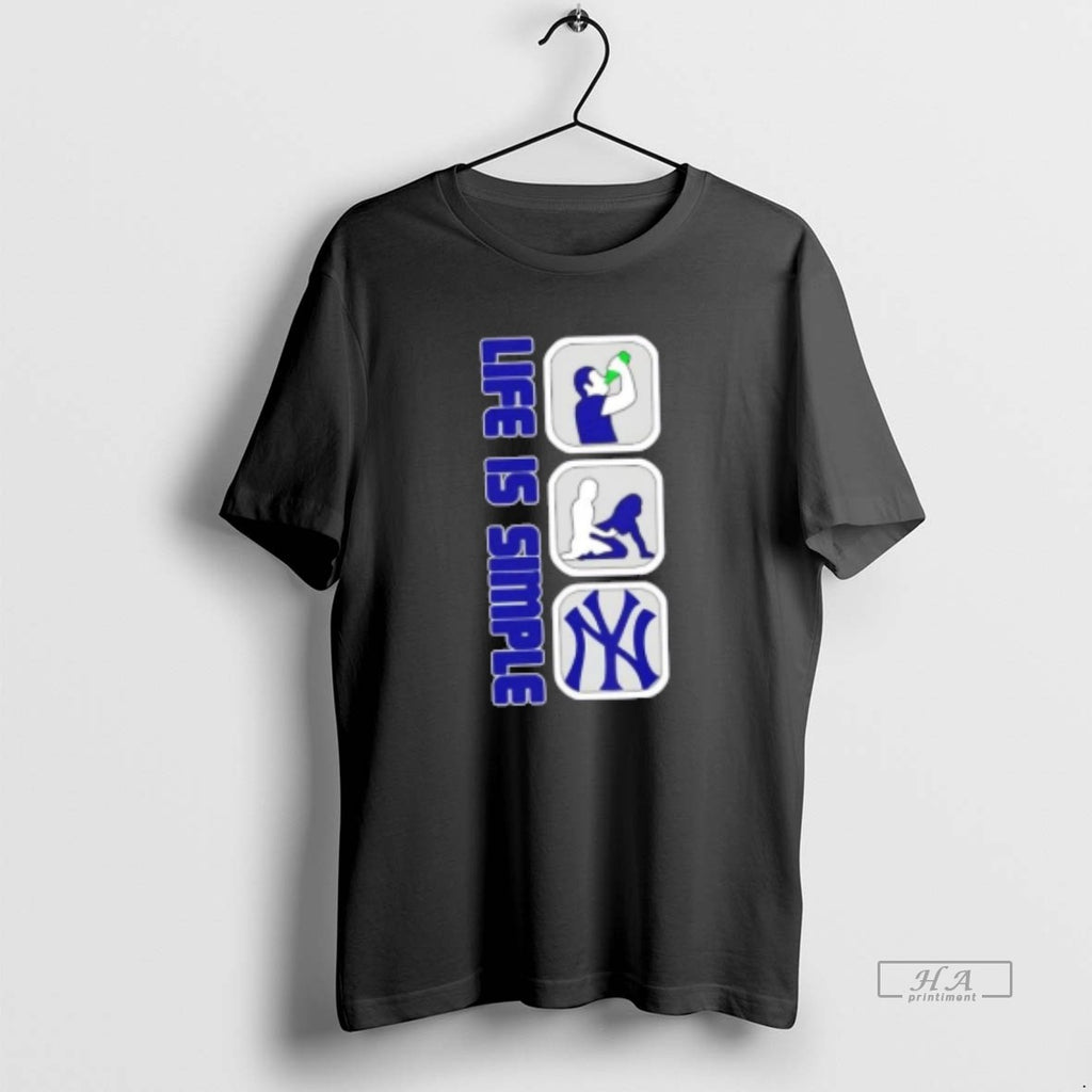 Official New York Yankees Baseball Life Is Simple
