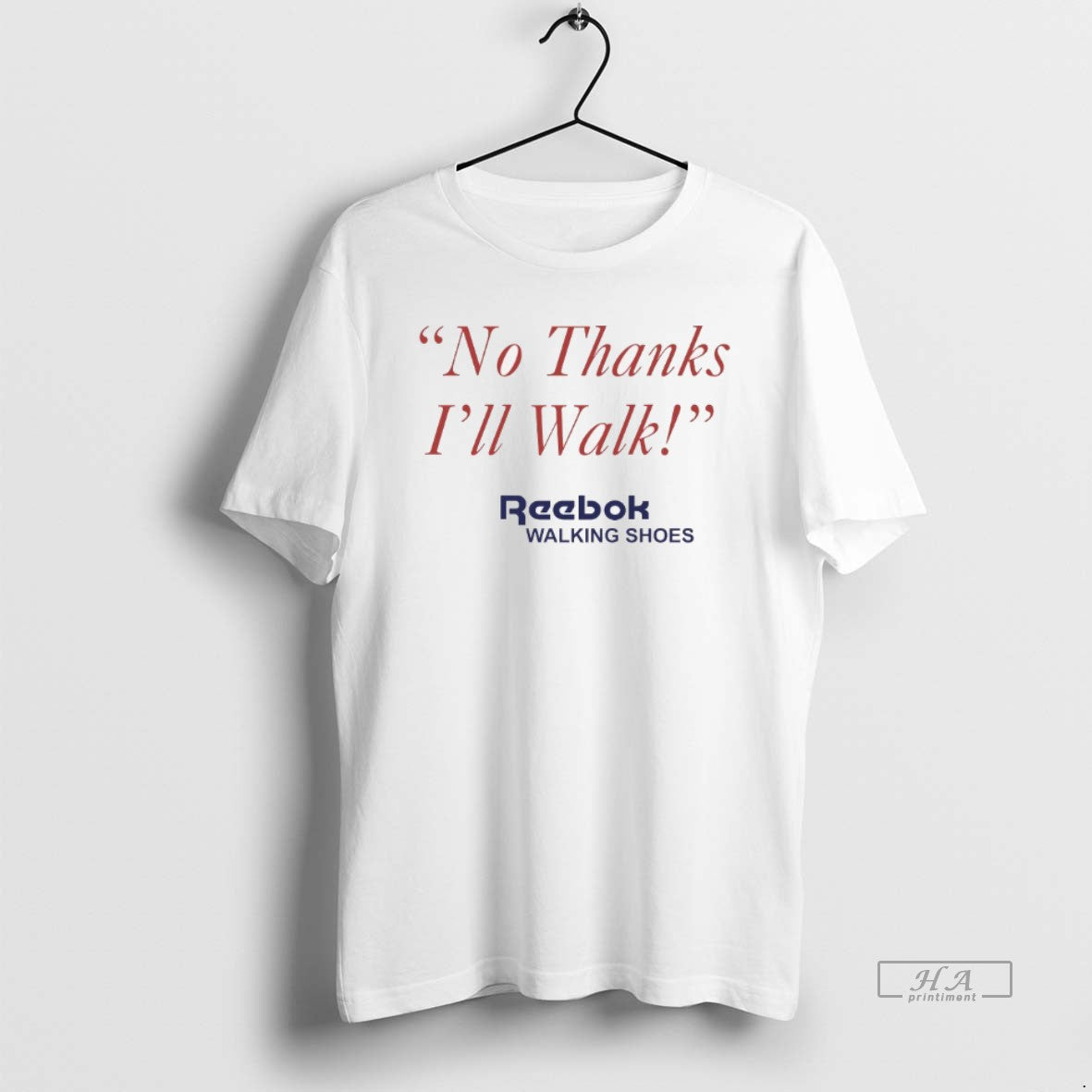 Official No Thanks Ill Walk Vintage