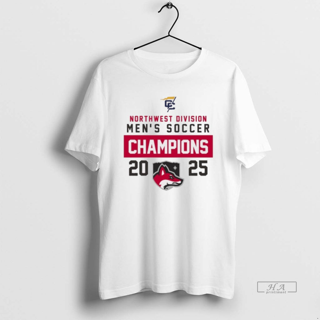 Official Northwest Diviion Mens Soccer Champions 2025 North Greenville Trailblazers