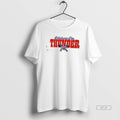 Official Oklahoma City Thunder Bow And Banners Backer