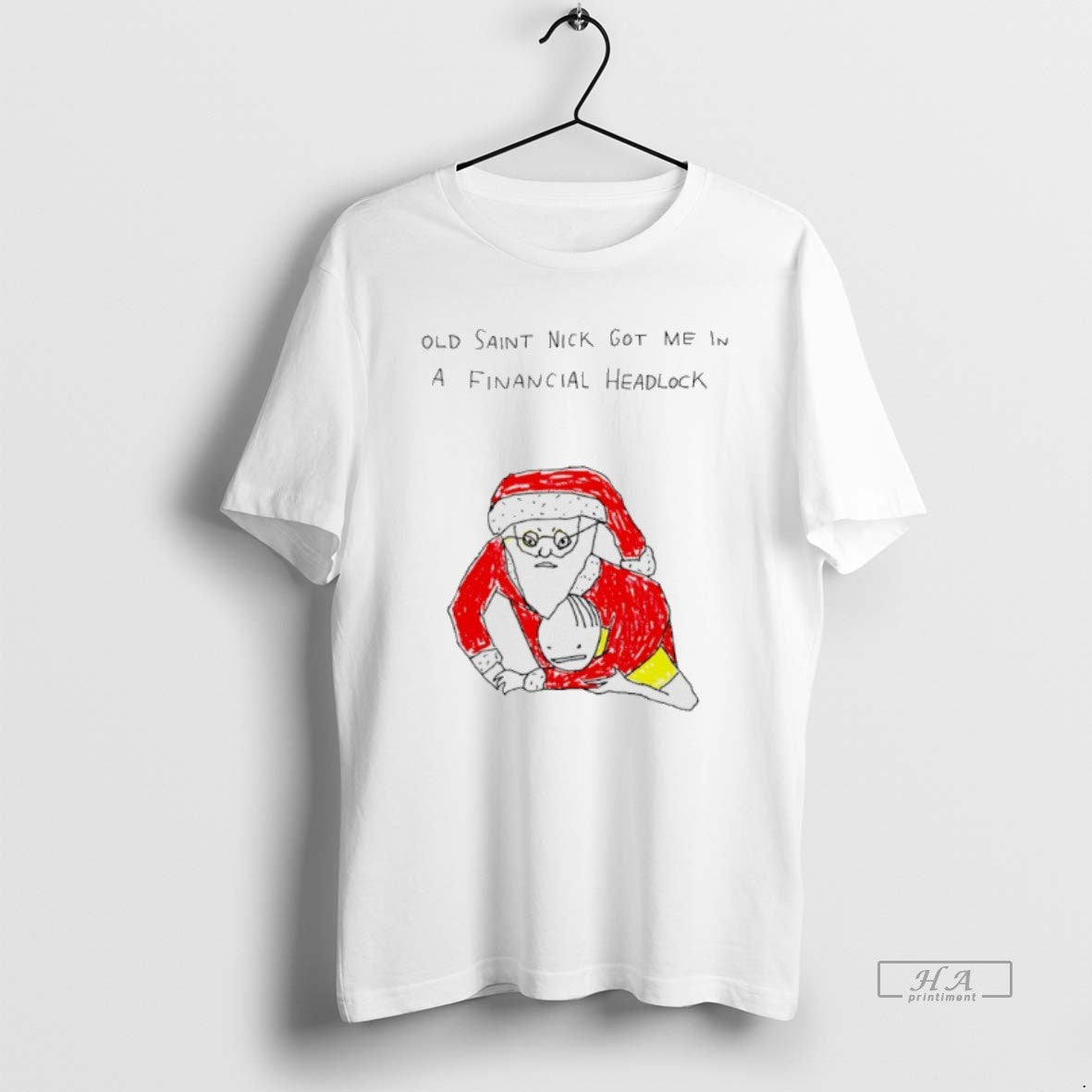 Official Old Saint Nick Got Me In A Financial Chokehold
