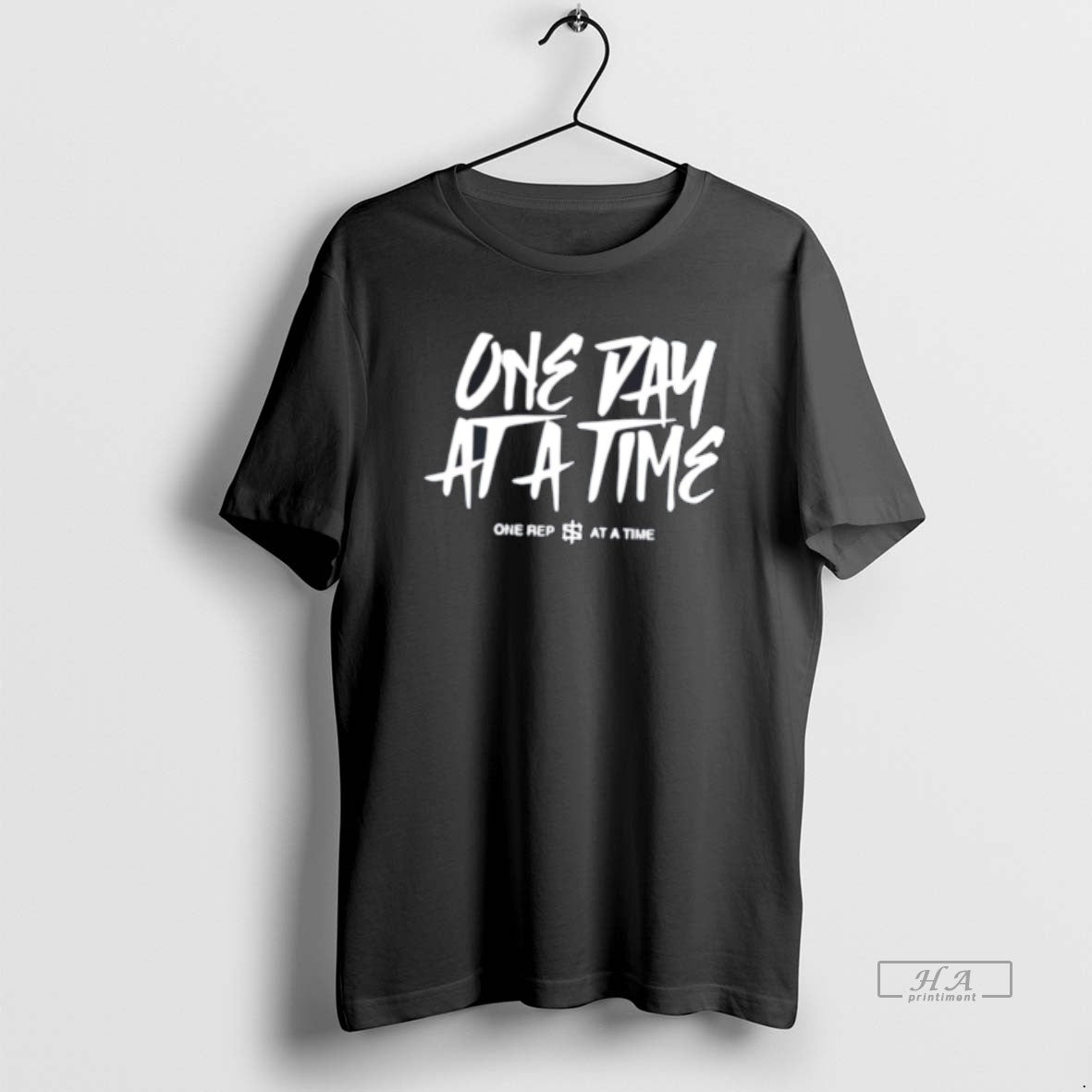 Official One Day At A Time One Rep At A Time Tee