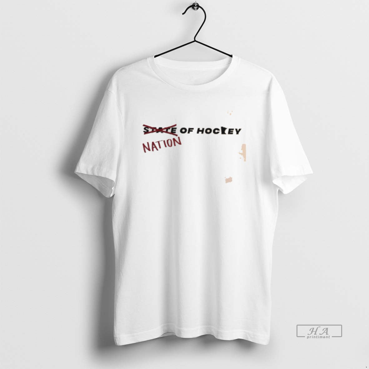 Official One Nation Of Hockey Not State Tee