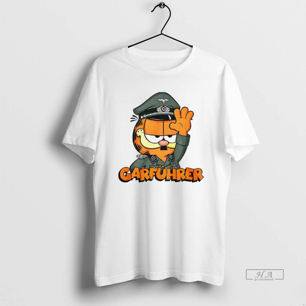 Official Orange Cat Police Garfuhrer Funny Meme