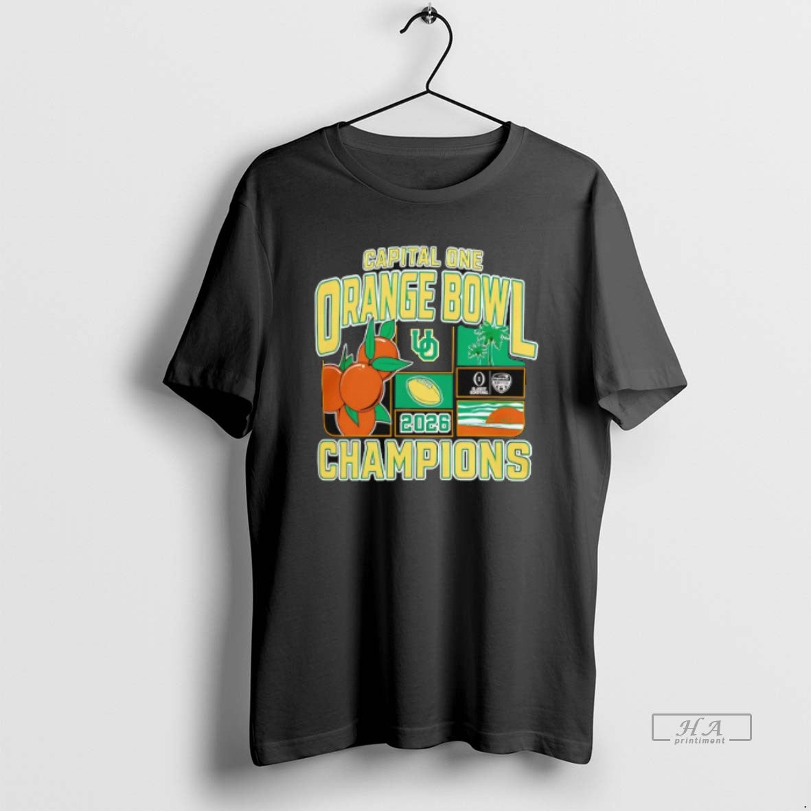 Official Oregon Ducks Cfp 2026 Orange Bowl Champions