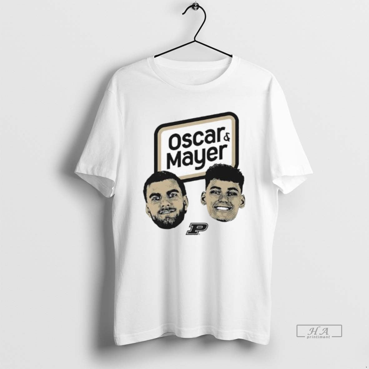 Official Oscar Cluff Omer Mayer Purdue Boilermakers Heads
