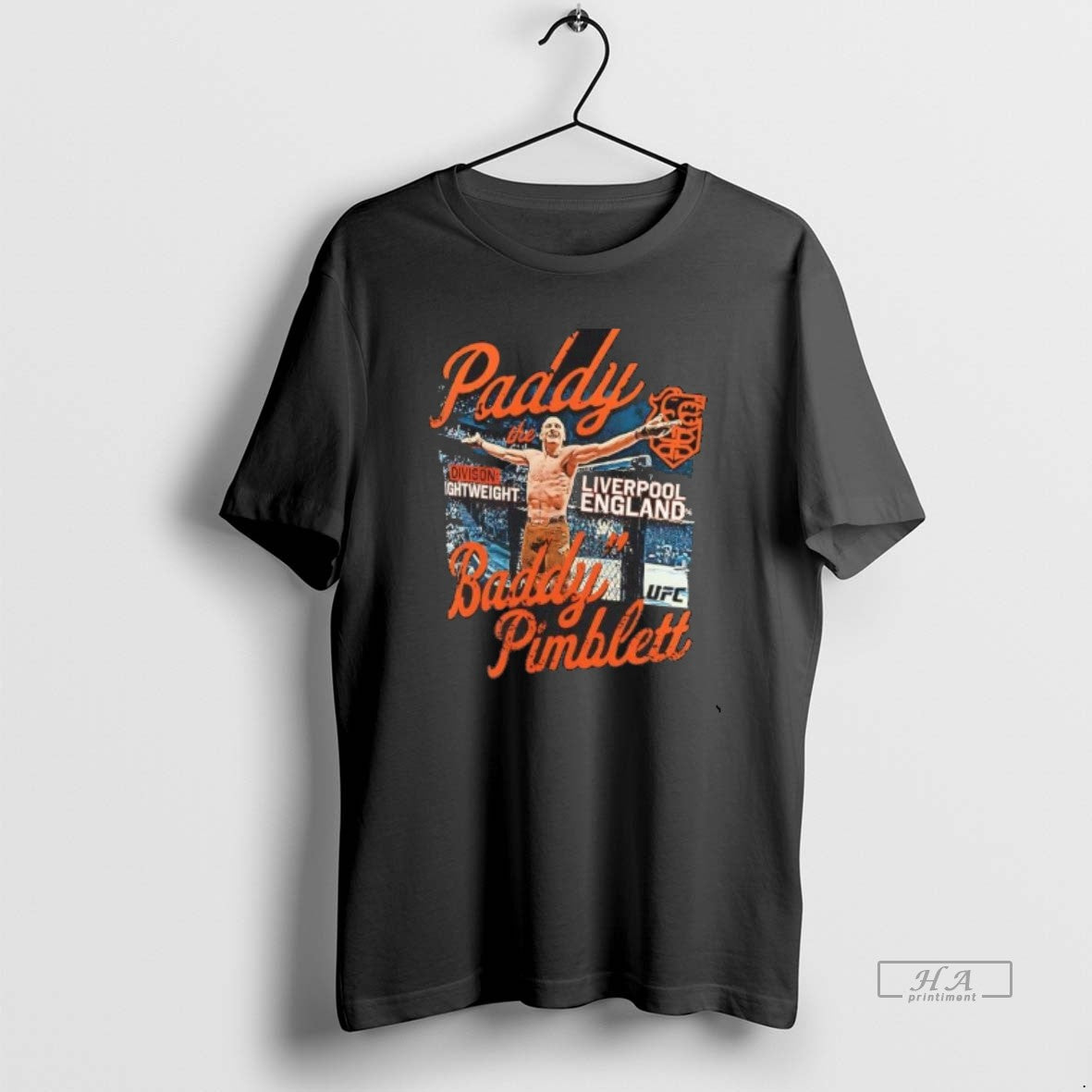 Official Paddy Pimblett The Baddy Division Lightweight Liverpool England