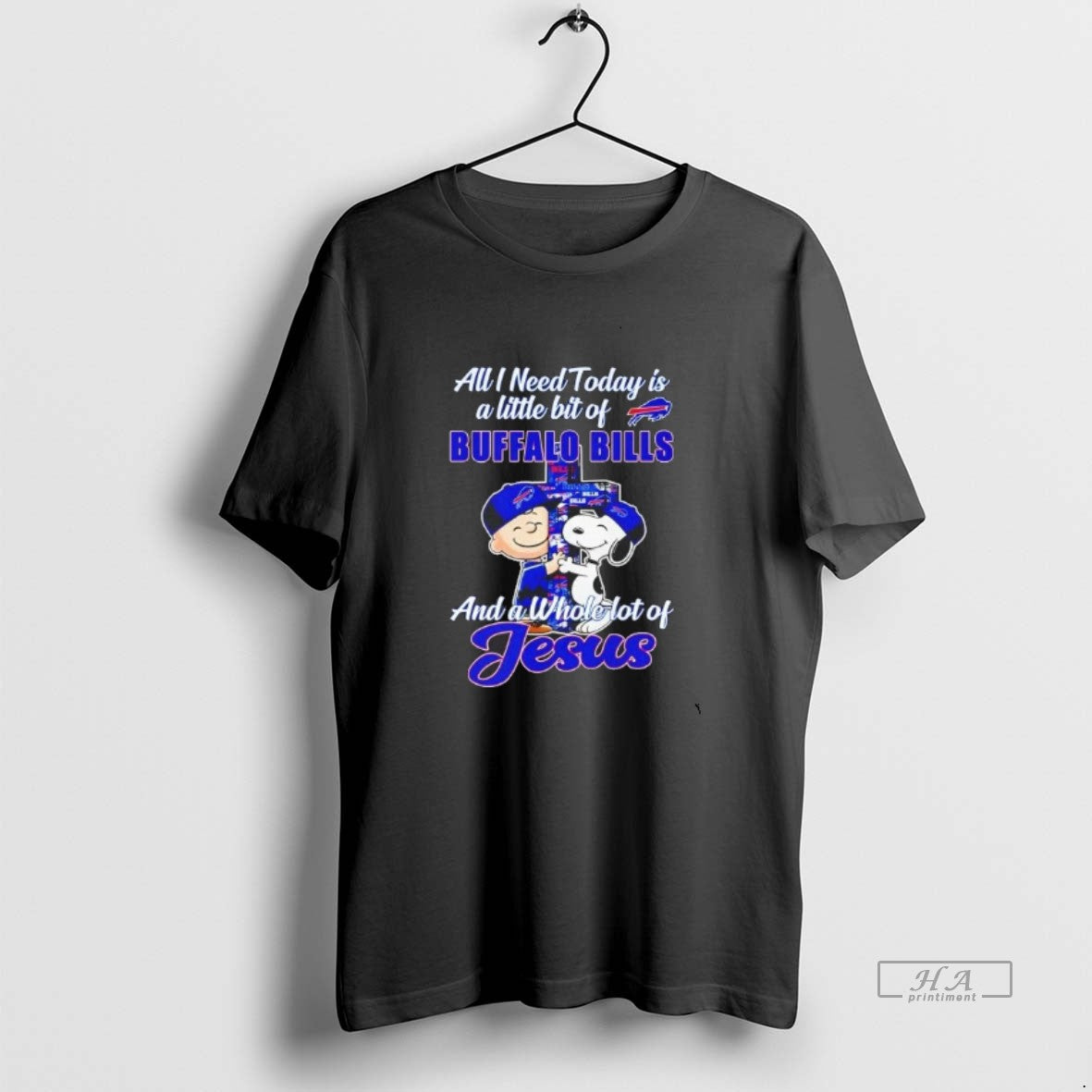 Official Peanuts All I Need Today Is A Little Bit Of Buffalo Bills