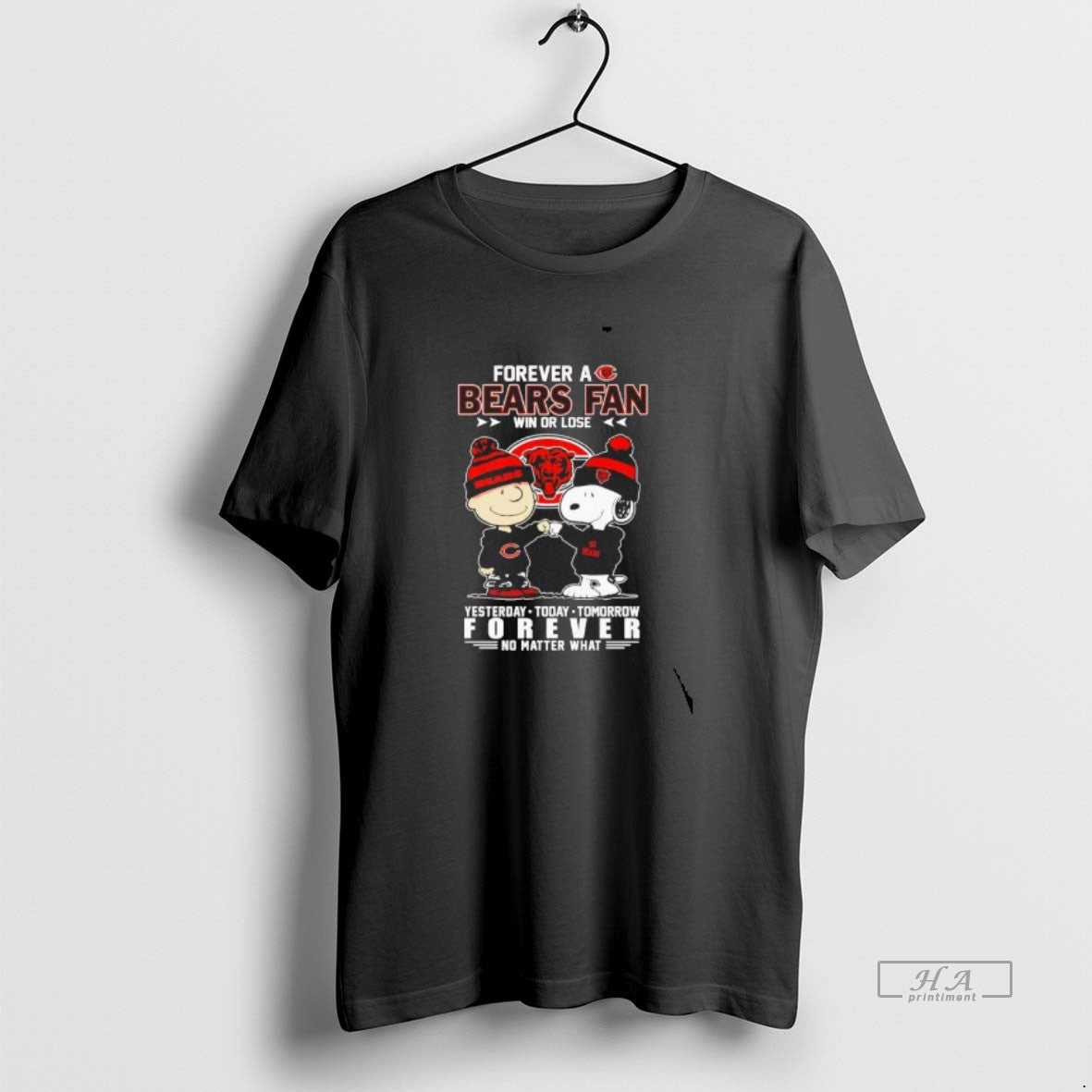 Official Peanuts Forever A Chicago Bears Fan Win Or Lose No Matter What