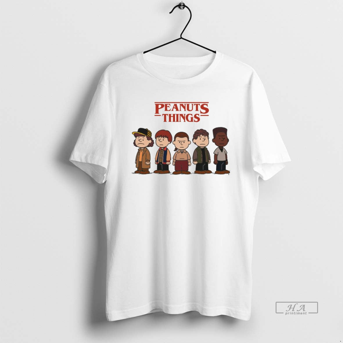 Official Peanuts Things Stranger Things X The Peanuts
