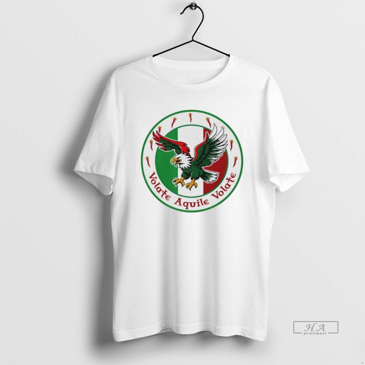 Official Philadelphia Eagles Volate Aquile Volate Italian Logo